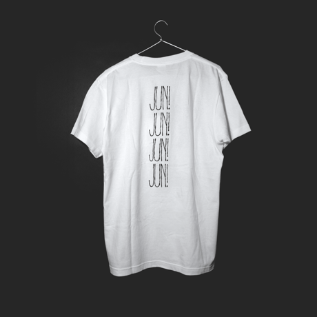 jun! tee: white