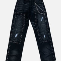 Mardi Gras Embellished Denim