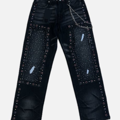 Mardi Gras Embellished Denim