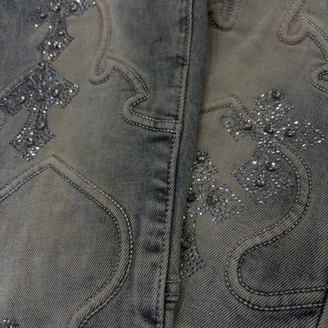 Faded Cross Denim
