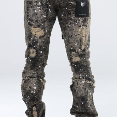Paint Splatter Distressed Stack