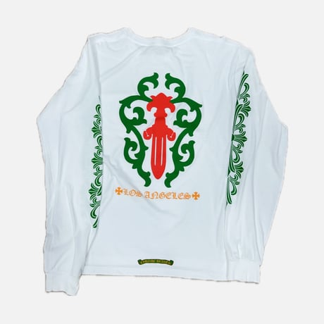 CHROME HEARTS Los Angeles Limited Vine Dagger Print Long Sleeve Tee