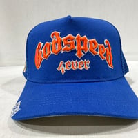 Gs-Forever-Trucker-Hat-Blue-Orange-Boom