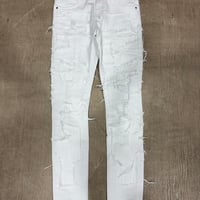 CRYSP DENIM skinny pants