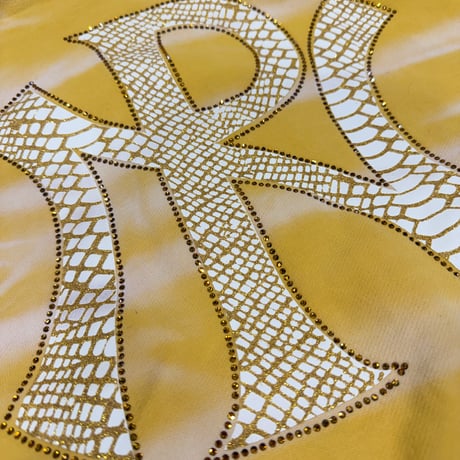 noublie pas　yellow zebra zip up