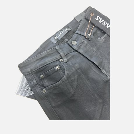 VALABASAS/Mr.Stacked:Black wash waxed