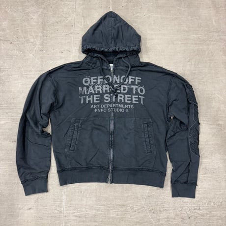 OFFONOFF VINTAGE ZIP HOODIE