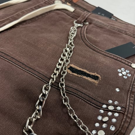 2Tone Embellished Jorts
