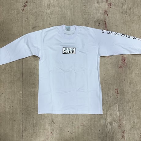 PROCLUB BOX T-shirt　White