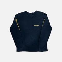 CHROME HEARTS CH Plus Yellow Cross Long Sleeve Tee