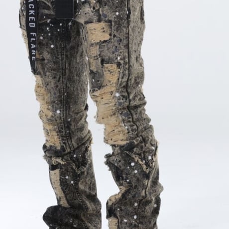 Paint Splatter Distressed Stack