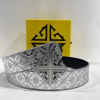 Chrome Leather Belt