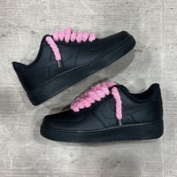 rope AF1 BLACK pink