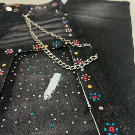 Mardi Gras Embellished Denim