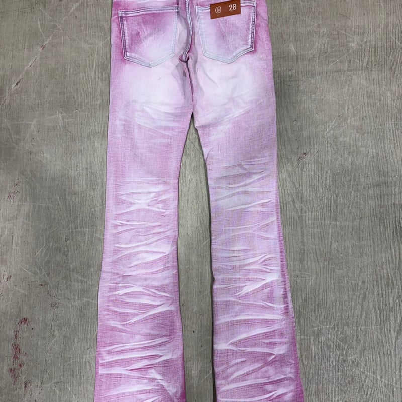 CRYSP DENIM skinny flare pants | 30CLUB online