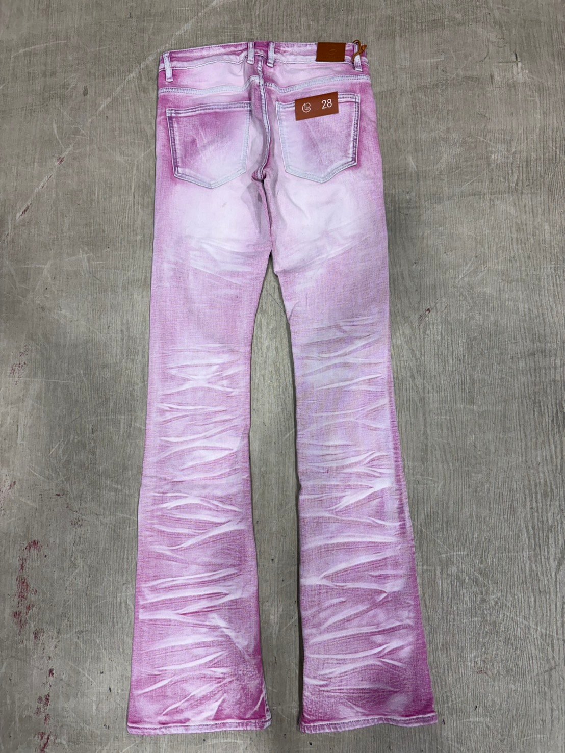 CRYSP DENIM skinny flare pants | 30CLUB online