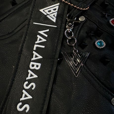 VALABASASIONWAX STACKED BLACK LEATHER