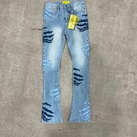 GUAPIフレアデニムパンツ