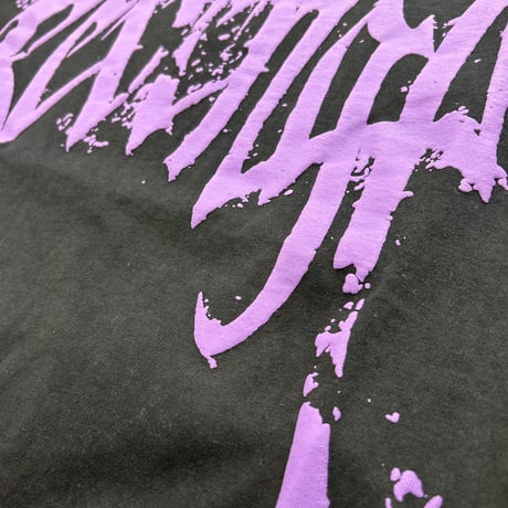 ST. MICHAEL TEE BLACK/PURPLE