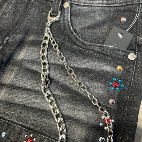 Mardi Gras Embellished Denim