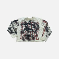 KEAEON:Long Sleeve Crop Top Tee