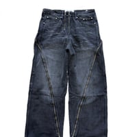 FZ WAXED DENIM PANTS
