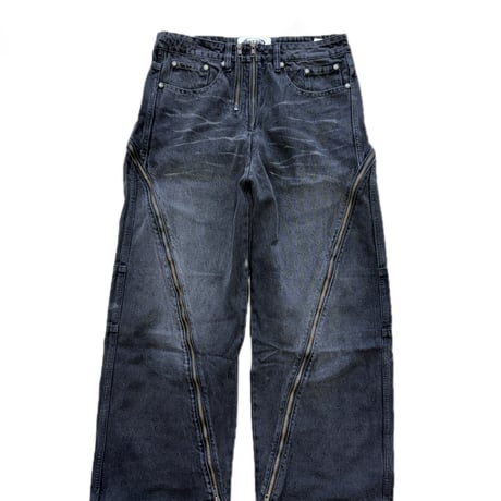 FZ WAXED DENIM PANTS