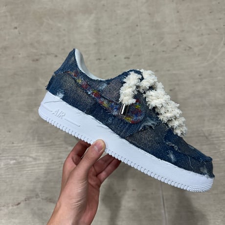 denim AF1 Blue