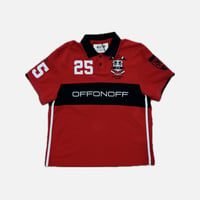 OFFONOFF POLO SHIRT / RED