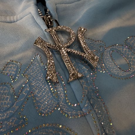 noublie pas Blue zebra zip up