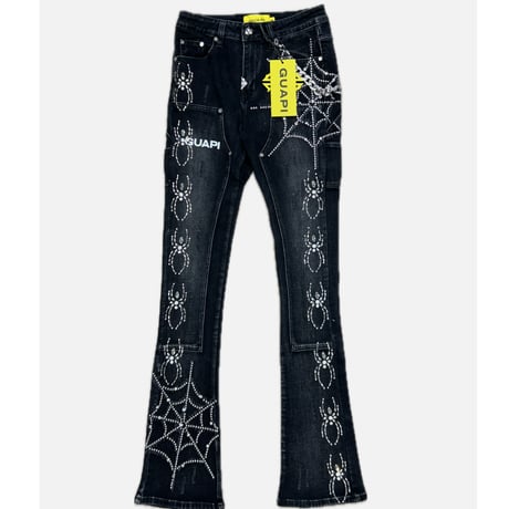Obsidian Black Spider Denim V2