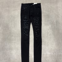mnml X165 PAISLEY SKINNY DENIM