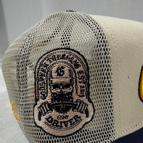 Gs-Forever-Trucker-Hat-Bone-Yellow-Navy-Boom