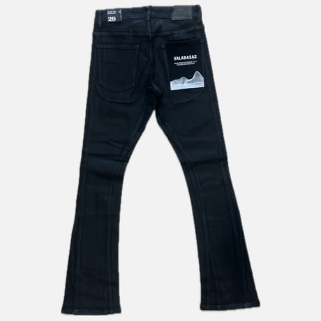 VALABASAS/Mr.Stacked:Black wash waxed