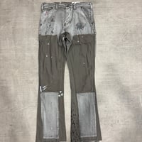 mnml flare denim