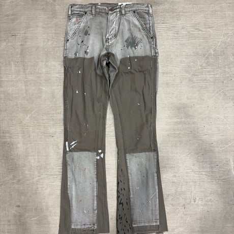 mnml flare denim