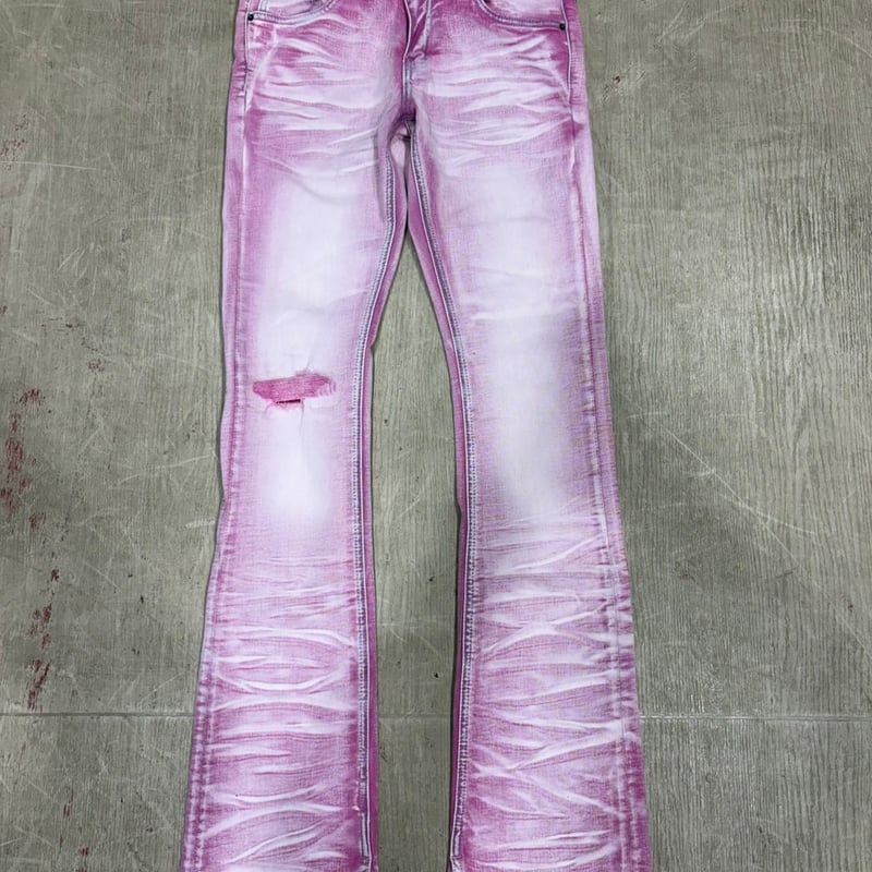CRYSP DENIM skinny flare pants | 30CLUB online