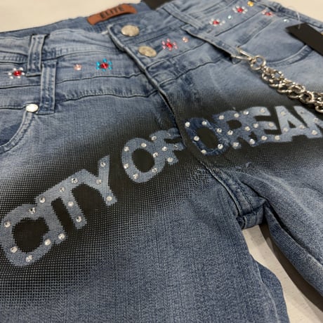 Dreams Embellished Double Waist Jorts