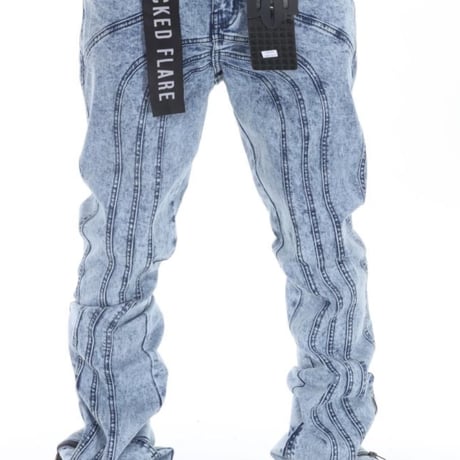 Cut and Sewn Panel Stacked Flare