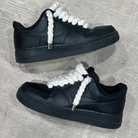 rope AF1 BLACK White