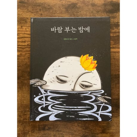 [韓国][サイレントブック] 바람 부는 밤에（風の吹く夜に）／김병남（キム・ビョンナム）作・絵