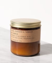 04 Teakwood&Tobacco | 12.5oz ソイワックスキャンドル