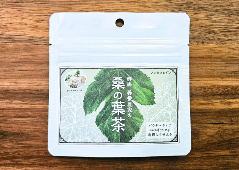 群馬の女性養蚕農家さんの桑の葉茶（パウダー） | SILK OF LIFE STORE