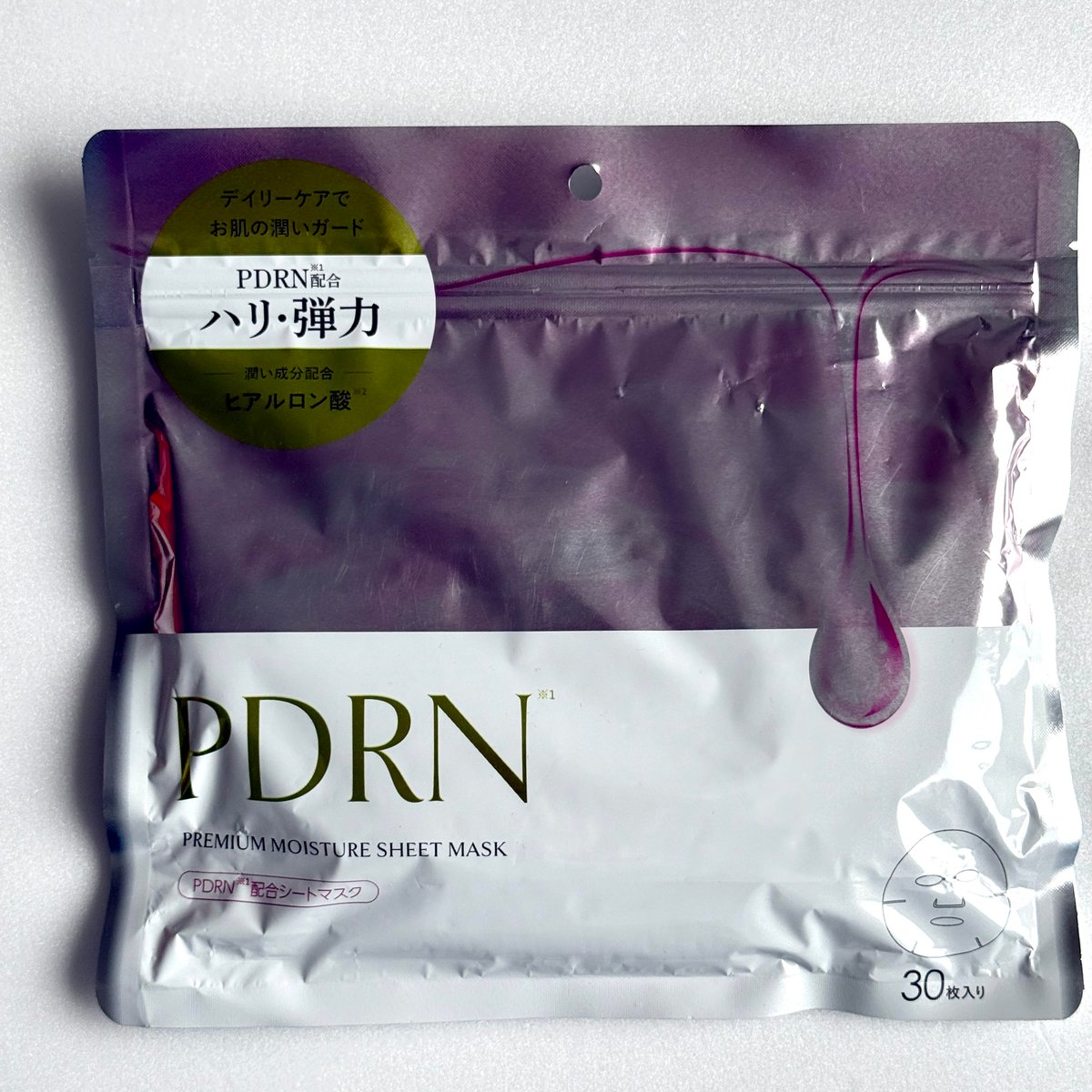 PDRN フェイスマスク シートマスク フェイスパック 大容量 30枚入