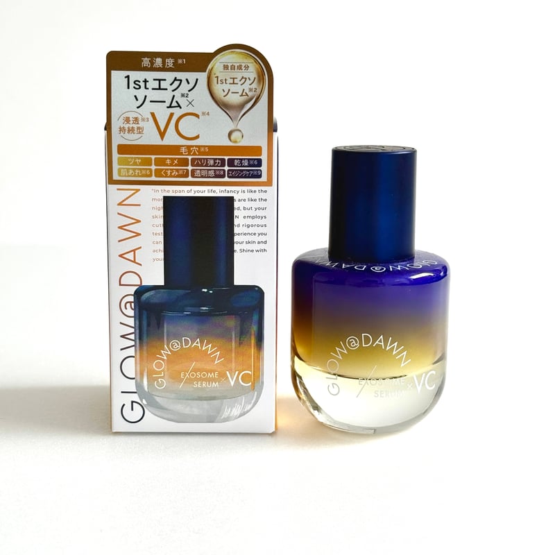 GLOW＠DAWN 1st エクソソーム VC セラム 30mL | コスメ&トレンド フジヤ