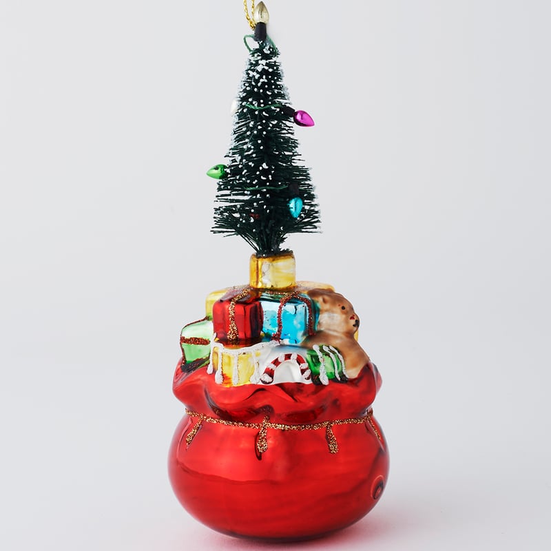 ガラスオーナメント プレゼントバッグ／ORNAMENT GLASS PRESENT BAG | 奇貨