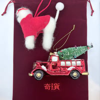 バッグL　ダークレッド／BAG L DARK RED