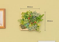 一点物】ウォールフラワー スクエアA 2WAY 造花インテリア | towanohana