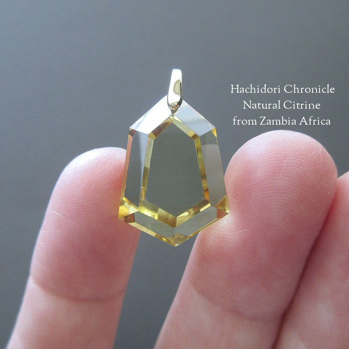 ★希少★ 非加熱シトリンクォーツインクォーツ　シトリン　ペンダントトップ ☆希少☆ 非加熱シトリンクォーツインクォーツ シトリン