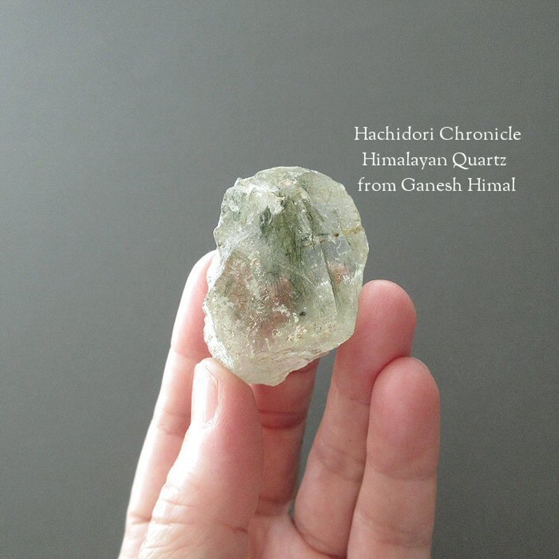 ガネッシュヒマール　ラパ産　アクチノライトインクオーツリング　6〜7号 ガネッシュヒマール ラパ産 アクチノライトインクオーツリング 6〜7号